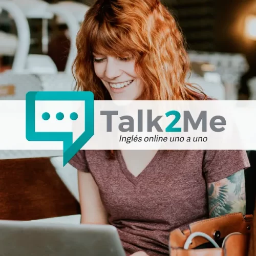 Talk 2 Me sitio web desarrollado por Risi Digital